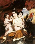 Sir Joshua Reynolds Lady Cockburn and Her Three Eldest Sons USA oil painting artist